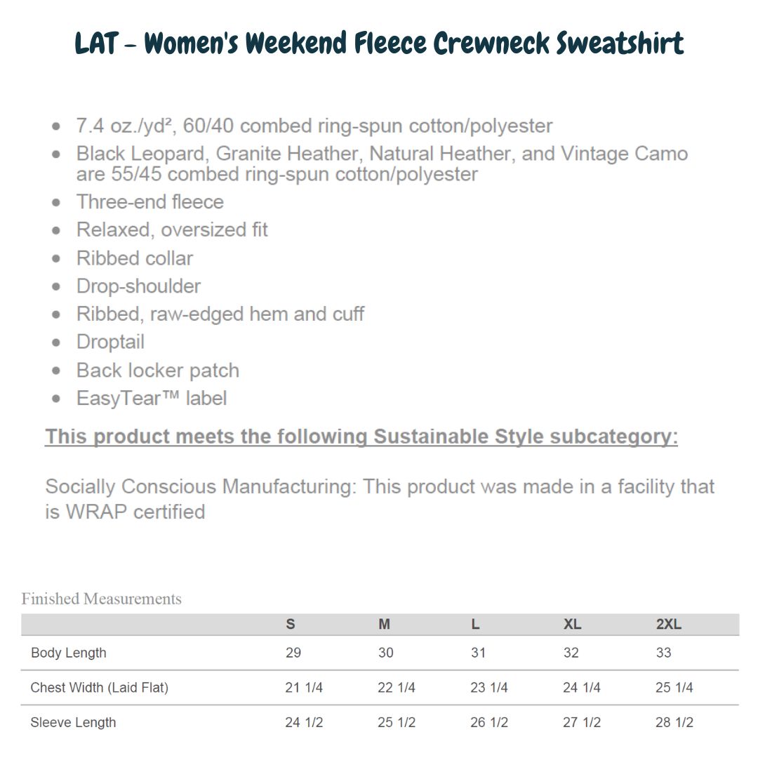 Women's Weekend Fleece Crewneck Sweatshirt - Image 5