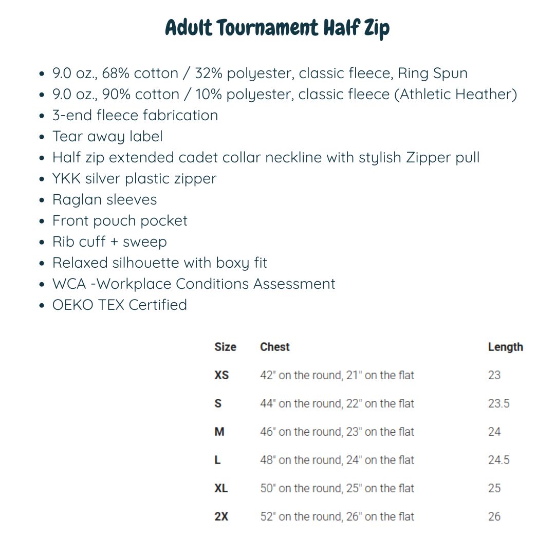 Ladies Boxy Half Zip Fleece - Image 2